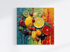 Fruit Abstract Art Colourful Kitchen Modern Design Decor Print Wall Art Picture