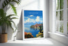 Lake Maggiore Travel Poster Wall Art, Travel Print of Lake Maggiore, Lake Maggiore Art Lovers Gift, Italy, Italian Lakes Art Gift