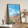 Florence Travel Poster Wall Art, Travel Print of Florence, Florence Art Lovers Gift, Italy, Italy Art Gift