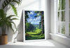 Sunningdale Travel Poster, Travel Print of Sunningdale Golf Course, Sunningdale Art Lovers Gift, Berkshire, Birthday Gift