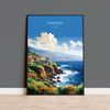 Madeira Travel Poster Wall Art, Travel Print of Madeira , Madeira Art Print, Portugal Wall Print, Madeira Art Lovers Gift