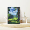 Sunningdale Travel Poster, Travel Print of Sunningdale Golf Course, Sunningdale Art Lovers Gift, Berkshire, Birthday Gift