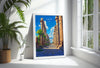 Luxor Travel Poster, Travel Print of Luxor, Egypt Art Lovers Gift, Luxor Wall Art