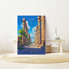 Luxor Travel Poster, Travel Print of Luxor, Egypt Art Lovers Gift, Luxor Wall Art