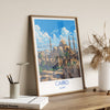 Cairo Travel Print, Travel Poster of Cairo, Egypt Art Lovers Gift, Cairo Wall Art