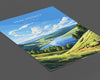 Peak District Travel Poster Wall Art, Travel Print of Peak District, Peak District Art Lovers Gift, English Countryside