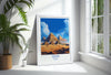 Giza Travel Print, Travel Poster of Giza, Egypt Art Lovers Gift, Giza Pyramids Wall Art