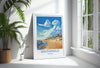 Southwold Travel Print, Travel Poster of Southwold , Southwold Art Lovers Gift, Suffolk Coast Wall Art