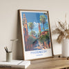 Marrakesh Travel Print Wall Art, Travel Poster of Marrakesh, Marrakesh Art Lovers Gift, Morocco Wall Art