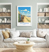 Southwold Travel Print, Travel Poster of Southwold , Southwold Art Lovers Gift, Suffolk Coast Wall Art