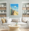 Southwold Travel Poster, Travel Print of Southwold, Southwold Art Lovers Gift, Suffolk Coast Wall Art