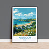 Abersoch Travel Print Wall Art, Abersoch Travel Poster, Wales, Welsh Art, Abersoch Art lovers Gift, Wall Art Print