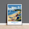 Abersoch Travel Print Wall Art, Abersoch Travel Poster, Wales, Welsh Art, Abersoch Art lovers Gift, Wall Art Print