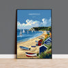 Abersoch Travel Poster Wall Art, Abersoch Travel Print, Wales, Welsh Art, Abersoch Art lovers Gift, Wall Art Print