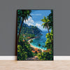 Koh Lanta Travel Poster Wall Art, Travel Print of Koh Lanta, Thailand, Koh Lanta Art Lovers Gift, Travel Gift Art