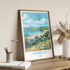 Abersoch Travel Print Wall Art, Abersoch Travel Poster, Wales, Welsh Art, Abersoch Art lovers Gift, Wall Art Print