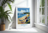 Abersoch Travel Print Wall Art, Abersoch Travel Poster, Wales, Welsh Art, Abersoch Art lovers Gift, Wall Art Print