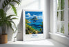 Ibiza Travel Print, Travel Poster of Ibiza, Balearic Islands Art Lovers Gift, Ibiza Wall Art