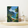 Koh Lanta Travel Poster Wall Art, Travel Print of Koh Lanta, Thailand, Koh Lanta Art Lovers Gift, Travel Gift Art