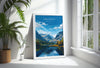 Lake District Travel Poster Wall Art, Travel Print of Lake District, Lake District Art Lovers Gift, English Countryside