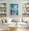 Miami Travel Poster Wall Art, Travel Print of Miami, Miami Art Lovers Gift, USA Art Gift