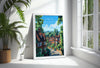 Surbiton Travel Poster, Travel Print of Surbiton, Surrey Poster, Surbiton Art Gift, London Art Lovers UK Travel Gift