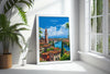 Verona Travel Poster Wall Art, Travel Poster of Verona, Verona Art Lovers Gift, Italy, Italian Art Gift