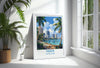 Miami Travel Print Wall Art, Travel Poster of Miami, Miami Art Lovers Gift, USA Art Gift