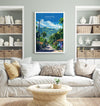 Honduras Travel Poster, Travel Print of Honduras, Central America Poster, Honduras Wall Art Lovers Gift