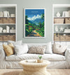 Honduras Travel Poster, Travel Print of Honduras, Central America Poster, Honduras Wall Art Lovers Gift