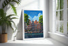 Amsterdam Travel Print, Travel Poster of Amsterdam, Netherlands, Dutch Art Lovers Gift, Wall Art Print