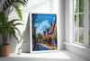 Stow on the Wold Travel Print Wall Art, Travel Poster of Stow on the Wold, England, Cotswolds Art Gift, England Gift Art