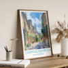 Chipping Campden Travel Poster, Travel Print of Chipping Campden, Gloucestershire Cotswolds Gift, England, Chipping Campden Art Lovers Gift