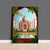 Agra Travel Poster, Travel Print of Agra, Taj Mahal Art Lovers Gift, Uttar Pradesh, India Wall Art