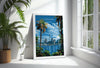 Auckland Travel Poster, Travel Print of Auckland, New Zealand Art Lovers Gift, Auckland Wall Art