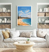 Manly Beach Print, Travel Poster of Manly Beach, Sydney, New South Wales, Australia, Travel Gift