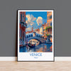 Venice Travel Print Wall Art, Travel Poster of Venice, Italy City Art, Venice Art Lovers Gift, Wall Art Print