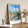 Tadworth Travel Print, Travel Poster of Tadworth, Surrey Poster, Tadworth Art Gift, London Art Lovers UK Travel Gift