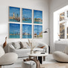 Dubai at night Travel Poster, Travel Print of Dubai, City of Dubai at night, United Arab Emirates Travel Poster, Dubai Cityscape
