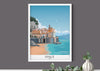 Amalfi Coast Travel Poster, Amalfi Travel Print, Italy