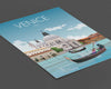 Venice Travel Poster, Travel Print of Venice, City of Venice, Italy