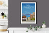 San Francisco Travel Poster, Travel Print of San Francisco, City of San Francisco, California, USA