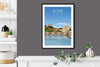 Rome Travel Poster, Travel Print of Rome, City of Rome, Italy