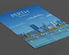 Perth Travel Poster, Travel Print of Perth, City of Perth, Australia