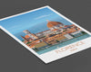 Florence Travel Poster, Travel Print of Florence, City of Florence, Italy, Italy Travel Poster, Florence Cityscape