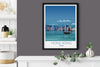 Hong Kong Travel Poster, Travel Print of Hong Kong, City of Hong Kong, China