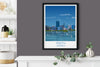 Perth Travel Print, Travel Poster of Perth, Australia