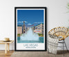 Las Vegas Travel Print, Las Vegas Travel Poster, Nevada, USA, USA Travel Poster