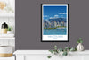 Vancouver Travel Poster, Travel Print of Vancouver, City ofVancouver, Canada, Canada Travel Poster, Vancouver Cityscape