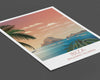 Ibiza Travel Print, Travel Poster of Ibiza, Balearic Islands